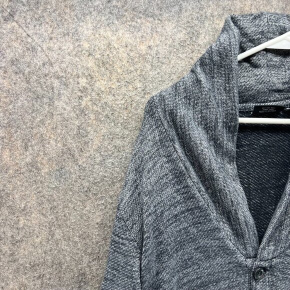 Vans Sweater Men XL Adult Gray Cardigan - Picture 4 of 10